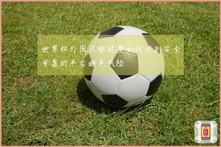 世界杯外围买球时要如何识别安全可靠的平台避免风险